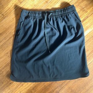 Kavu Black Drawstring Skirt